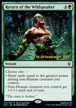 Return of the Wildspeaker