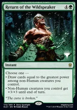 Return of the Wildspeaker