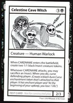 Celestine Cave Witch