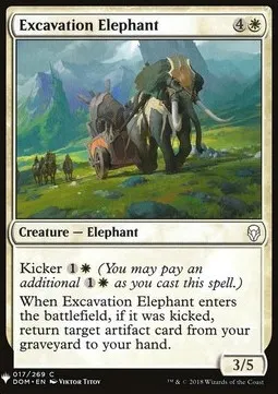 Excavation Elephant