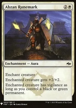 Abzan Runemark