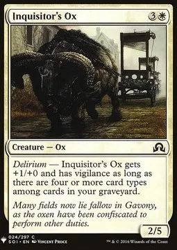 Inquisitor's Ox