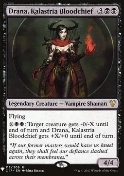 Drana, Kalastria Bloodchief