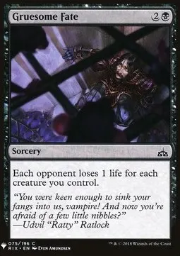 Gruesome Fate