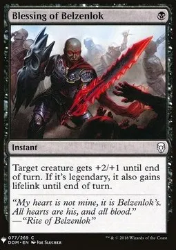 Blessing of Belzenlok