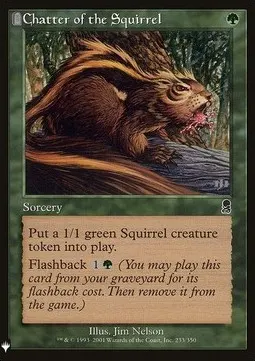Chatter of the Squirrel