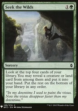 Seek the Wilds
