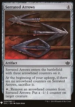 Serrated Arrows