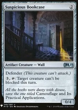 Suspicious Bookcase