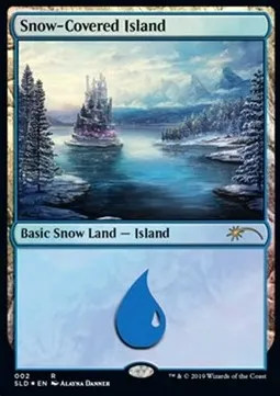 Snow-Covered Island