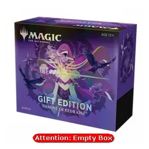 Throne of Eldraine: Empty "Holiday Gift Bundle" Box