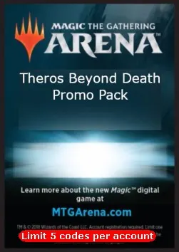 Arena Code Card