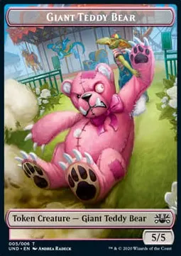 Giant Teddy Bear // Acorn Stash