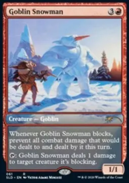 Goblin Snowman