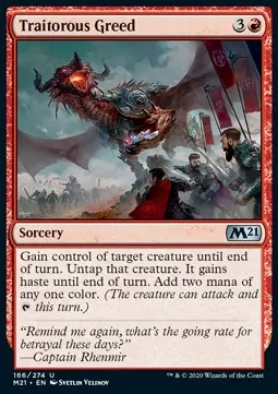 Traitorous Greed