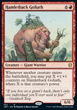 Hamletback Goliath
