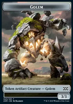 Golem // Elf Warrior