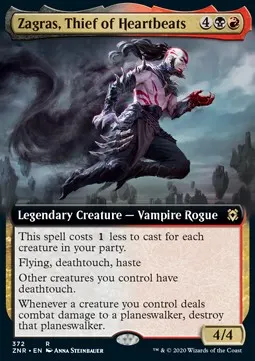 Zagras, Thief of Heartbeats
