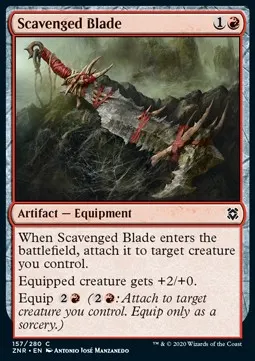 Scavenged Blade