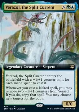 Verazol, the Split Current