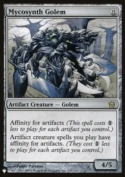 Mycosynth Golem