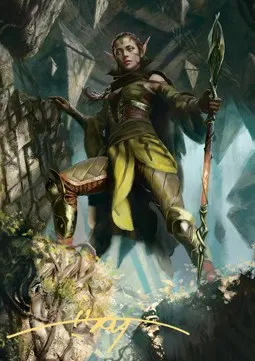 Art Series: Nissa of Shadowed Boughs