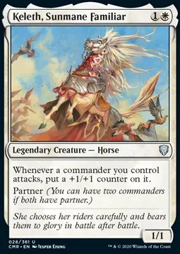Keleth, Sunmane Familiar
