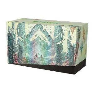 Zendikar Rising: Empty "Holiday Gift Fat Pack Bundle" Box