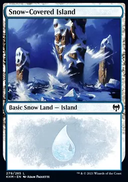 Snow-Covered Island