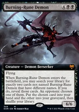Burning-Rune Demon
