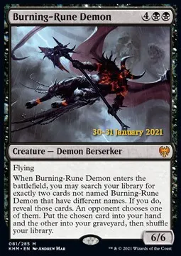 Burning-Rune Demon