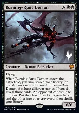 Burning-Rune Demon