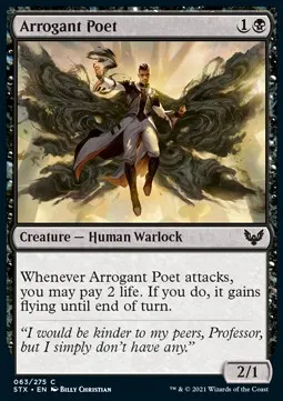 Arrogant Poet