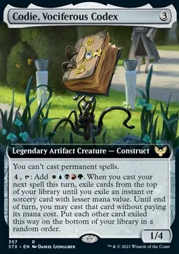 Codie, Vociferous Codex