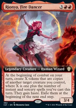 Rionya, Fire Dancer