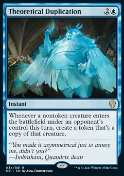 Theoretical Duplication