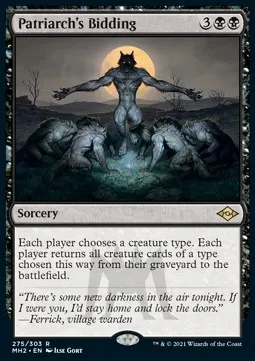 Patriarch's Bidding