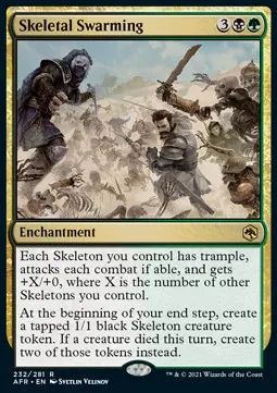 Skeletal Swarming