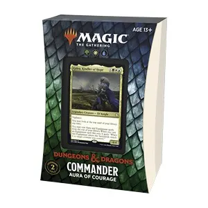 Commander: Adventures in the Forgotten Realms | "Aura of Courage" Deck