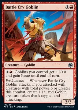Battle Cry Goblin
