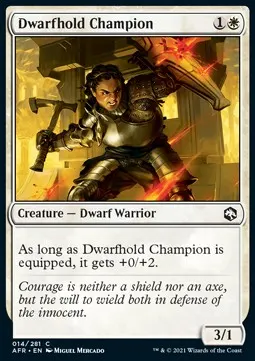Dwarfhold Champion