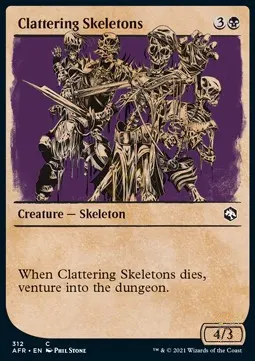Clattering Skeletons