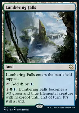 Lumbering Falls