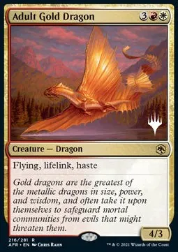 Adult Gold Dragon