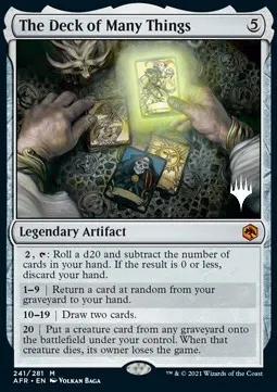 The Deck of Many Things