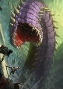 Art Series: Purple Worm