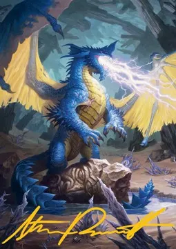 Art Series: Blue Dragon