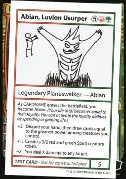 Abian, Luvion Usurper
