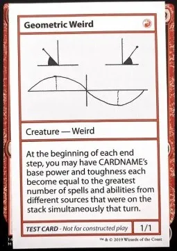 Geometric Weird