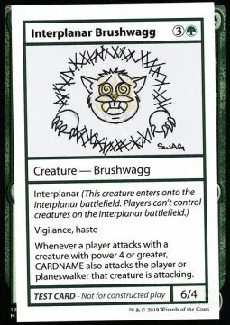 Interplanar Brushwagg